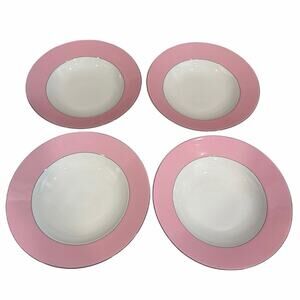 Kate Spade & Lenox 4 Rutherford Circle Blush Pink Salad bowls / plates